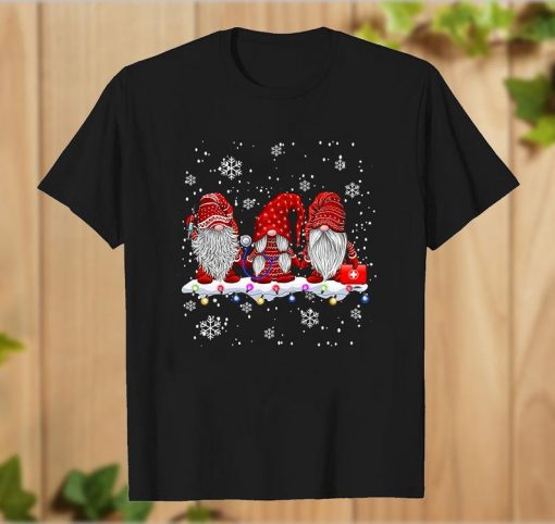 Christmas Nurse Gnomes Shirt