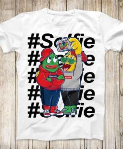 Cool Monster Hashtag Selfie t shirt