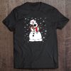 Dabbing Nurse Snowman Christmas Tshirt