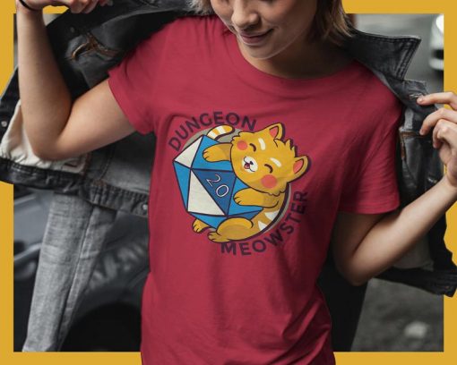 Dungeon Master Cat Tshirt