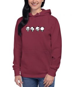 Four Little Panda Hoodie