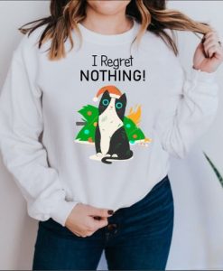 Funny Christmas Cat Sweatshirt