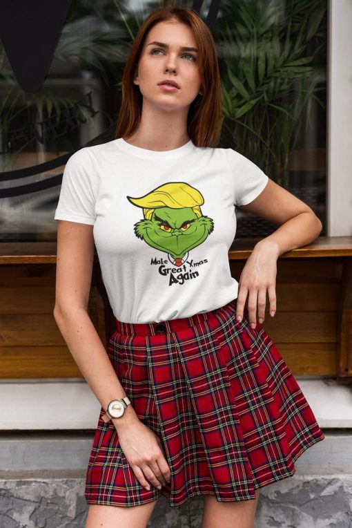 Grinch Make Xmas Great Again T-Shirt