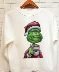 Grumpy Grinch Nope Funny Grinch Green Stole Christmas Unisex sweatshirt