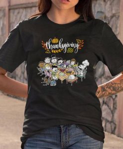 Happy Thanksgiving The Peanuts Family Shirt