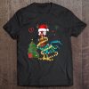 Hei Hei Chicken Santa Hat Reindeer Christmas Tshirt