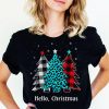 Hello Christmas Tree Shirt