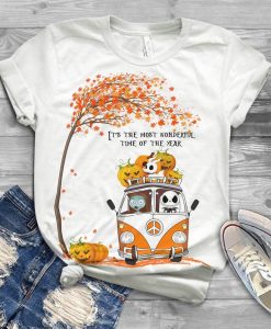 It the most wonderful time in the year Halloween White T-Shirt