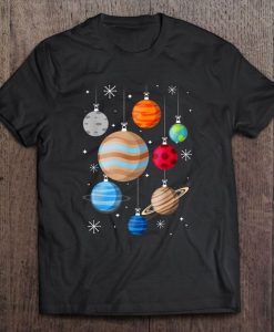 Joy To The Universe Christmas Ornament Tshirt