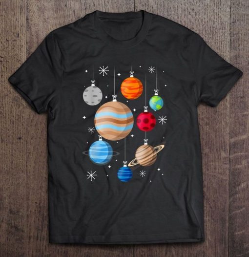 Joy To The Universe Christmas Ornament Tshirt