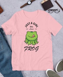 Just A Girl Who Loves Frog T-Shirts