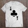 King Of Clubs Card Halloween Costume Premium Tshirt