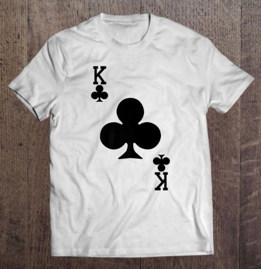 King Of Clubs Card Halloween Costume Premium Tshirt