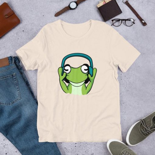 Listen to Music Frog T-Shirt