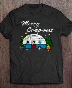 Merry Camp-mas – Camper Tshirt