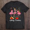 Merry Christmas Flamingo Tshirt