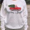 Merry and Bright Christmas SweatShirt