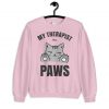 My Therapist Has Paws Cat Sweatshirts