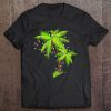 Palm Tree Beach Christmas Lights Tshirt