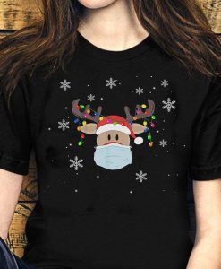 Rudolph Reindeer Wears Mask Shirt