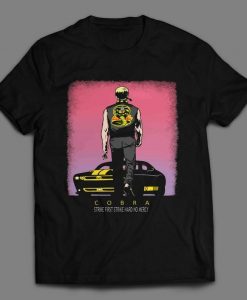 STRIKE FIRST COBRA Kai Muscle Car Poster Shirt