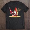 Santa Claus Surfing Hawaiian Christmas Summer T-shirt