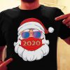 Santa In Sunglasses Wearing Mask 2020 Shirt