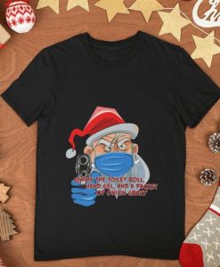 Santa's Stick-Up t shirt