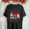 Sewing gnomes three quilting gnomies T-shirt