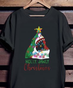 Shark Holly Jawly Christmas Shirt