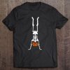 Skeleton Pumpkin Handstand Gymnastics Halloween T shirt