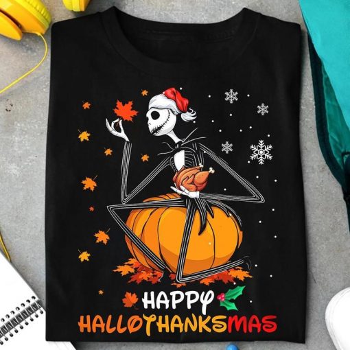 Skellington Halloween T Shirt