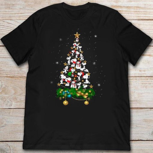 Snoopy Christmas Tree Classic T-shirt