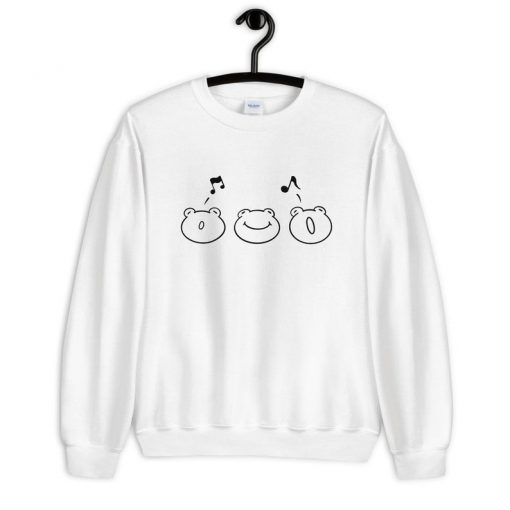 Three Singing Frogs Sweatshirt