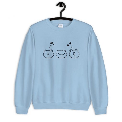 Three Singing Frogs Sweatshirt