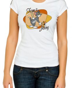 Tom and Jerry Character funny Poster t shirts