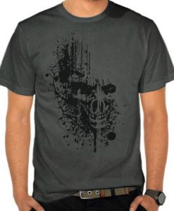 Abstract Skull 1 t shirts