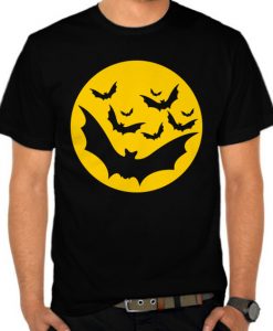 Bat And Moon T shirt