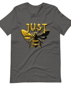 Bee Meditating Geometric Bee T-Shirt