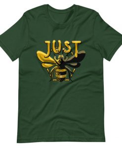 Bee Meditating Geometric Bee T-Shirt