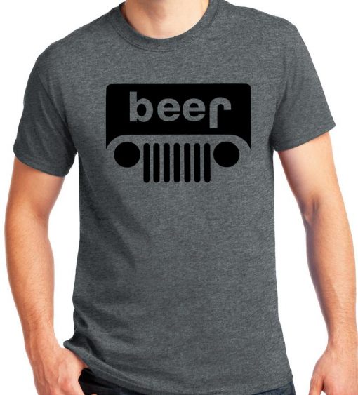 Beer Jeep Parody Logo T-Shirt