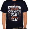 California Gangsta Rap t shirt