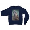 Cowboy Riding a Horse- Unisex California Fleece Raglan Sweatshirt