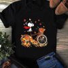 Dog Autumn Mapple Leaves Shirts