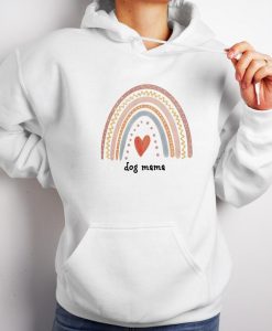 Dog Mama Rainbow Hoodie