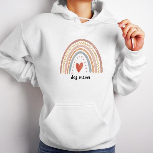 Dog Mama Rainbow Hoodie