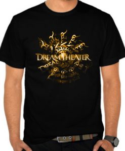 Dream Theater Gold t shirt