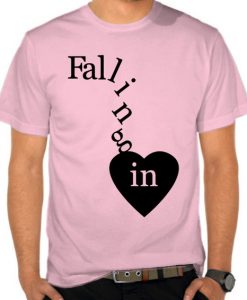 Falling In Love t shirts
