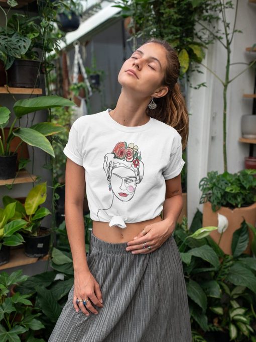 Frida Kahlo Abstract T shirt