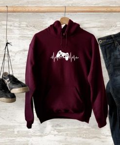 Game Controller Heartbeat Hoodie